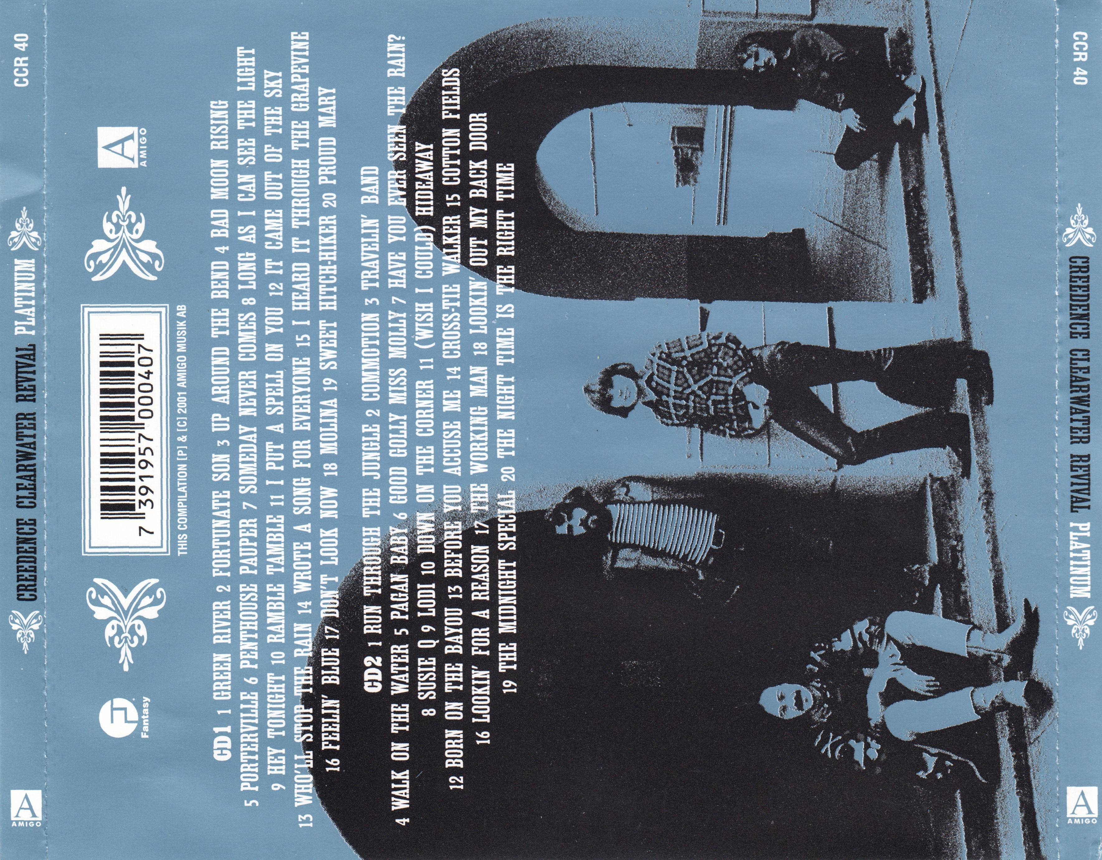 Creedence Clearwater Revival Platinum [ak swe]